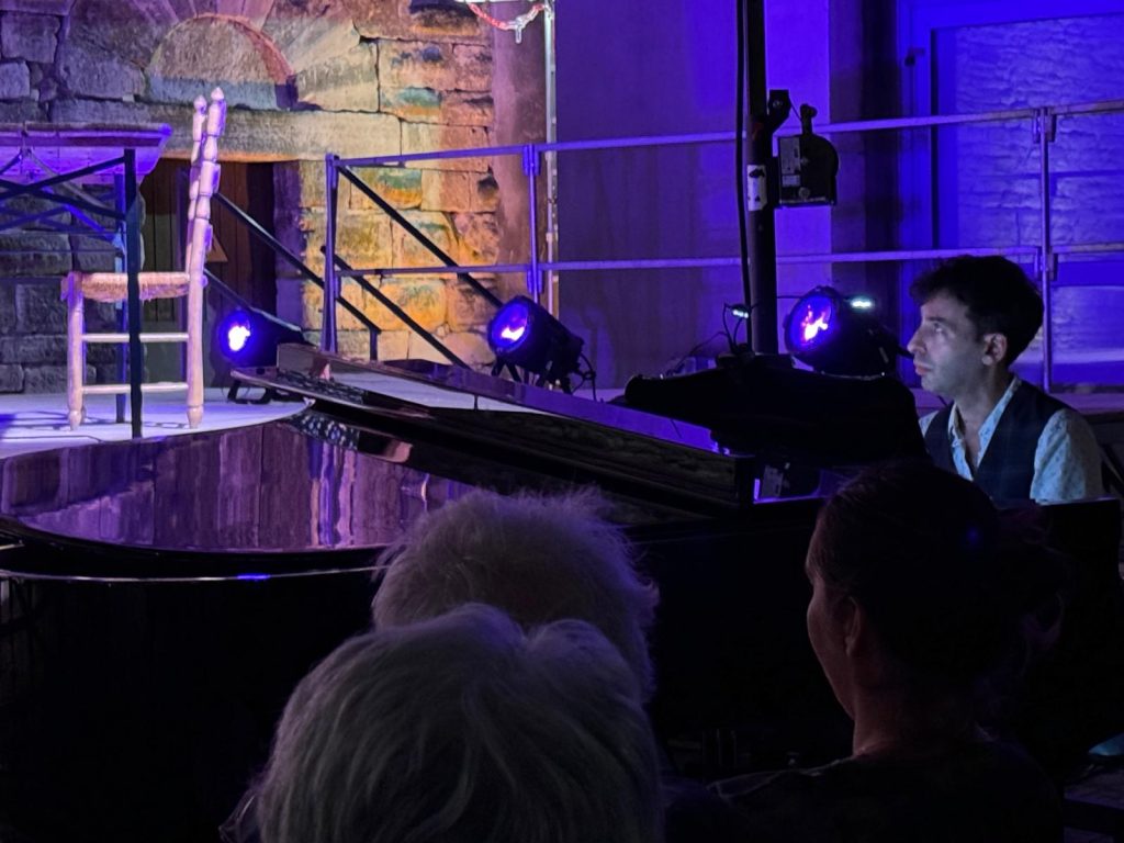 Marc at the Cratoule Summer Singing School